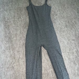 Gray jumpsuit